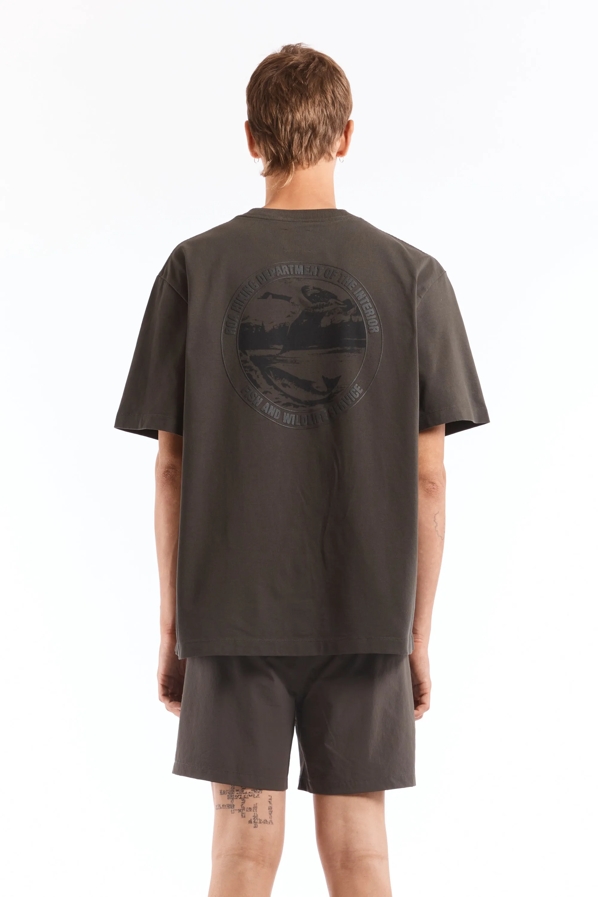 Service T Shirt Black Olive