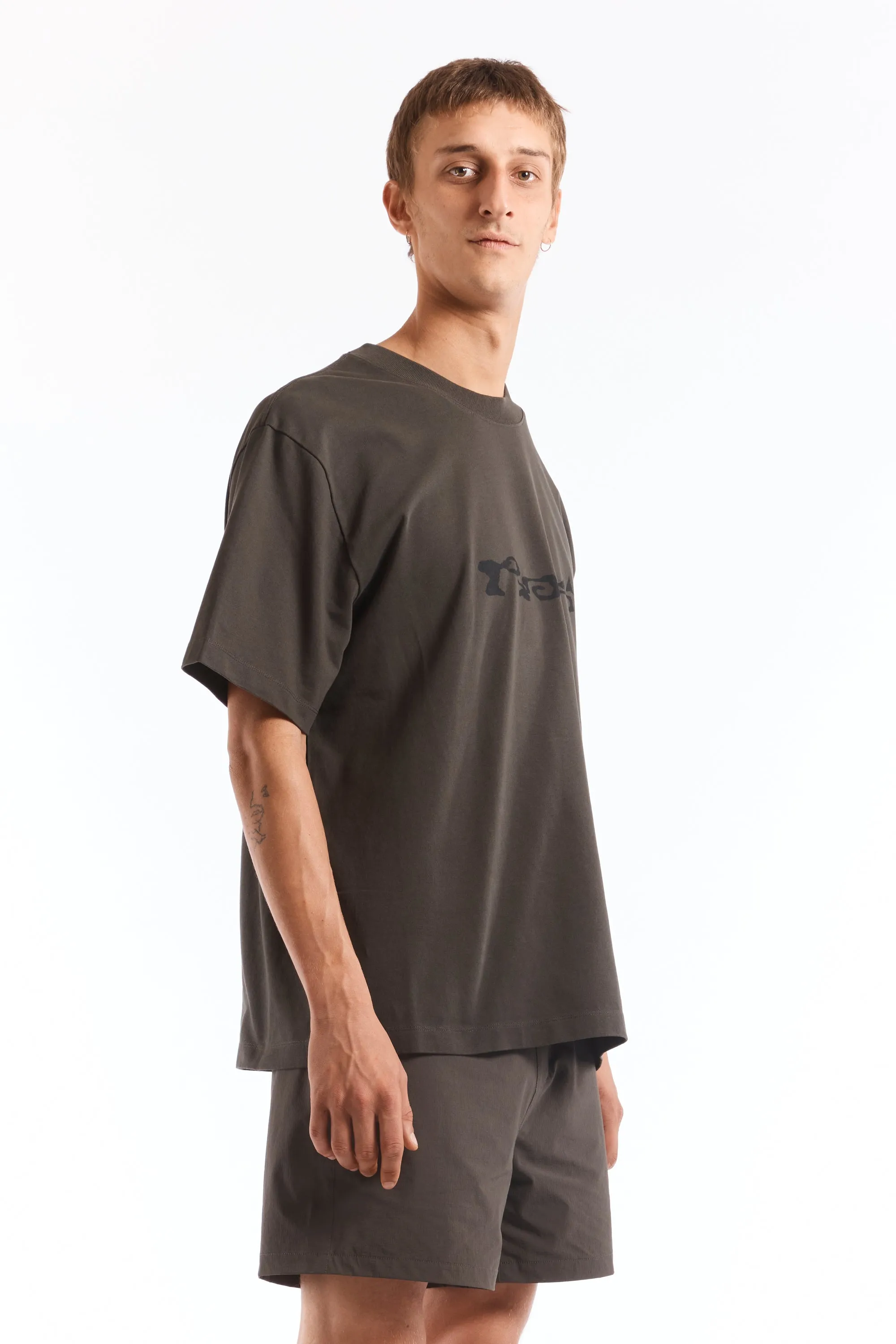 Service T Shirt Black Olive