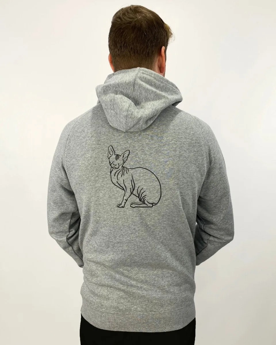 Sphynx Dad Illustration: Hoodie