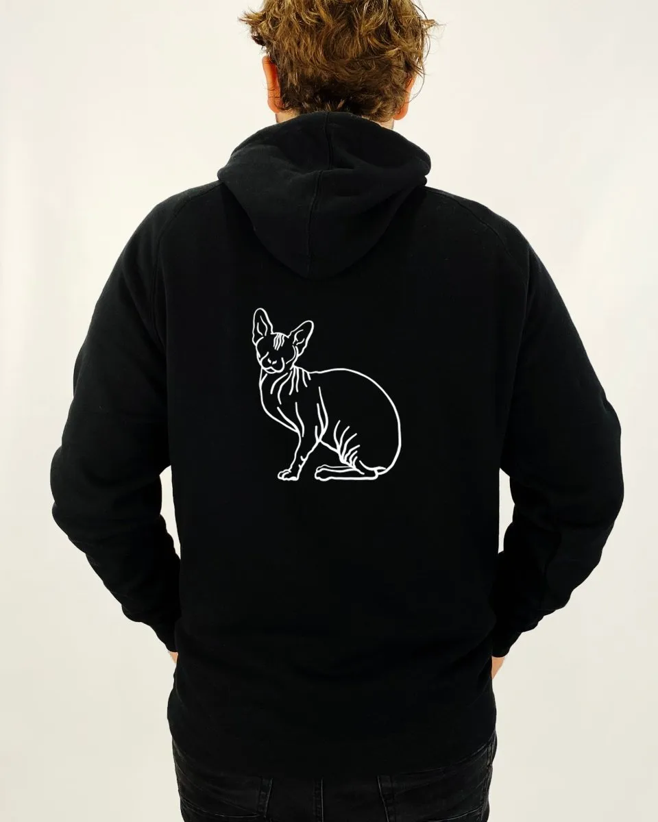 Sphynx Dad Illustration: Hoodie