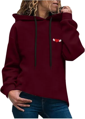 Sweatshirt Casual Printed Long Sleeved Hooded Women's Hoodies Sweatshirts Rose Hoodie Oversized Hoodie Fleece