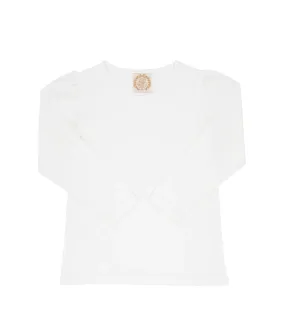 TBBC: Long Sleeve Penny's Play Shirt - Worth Avenue White