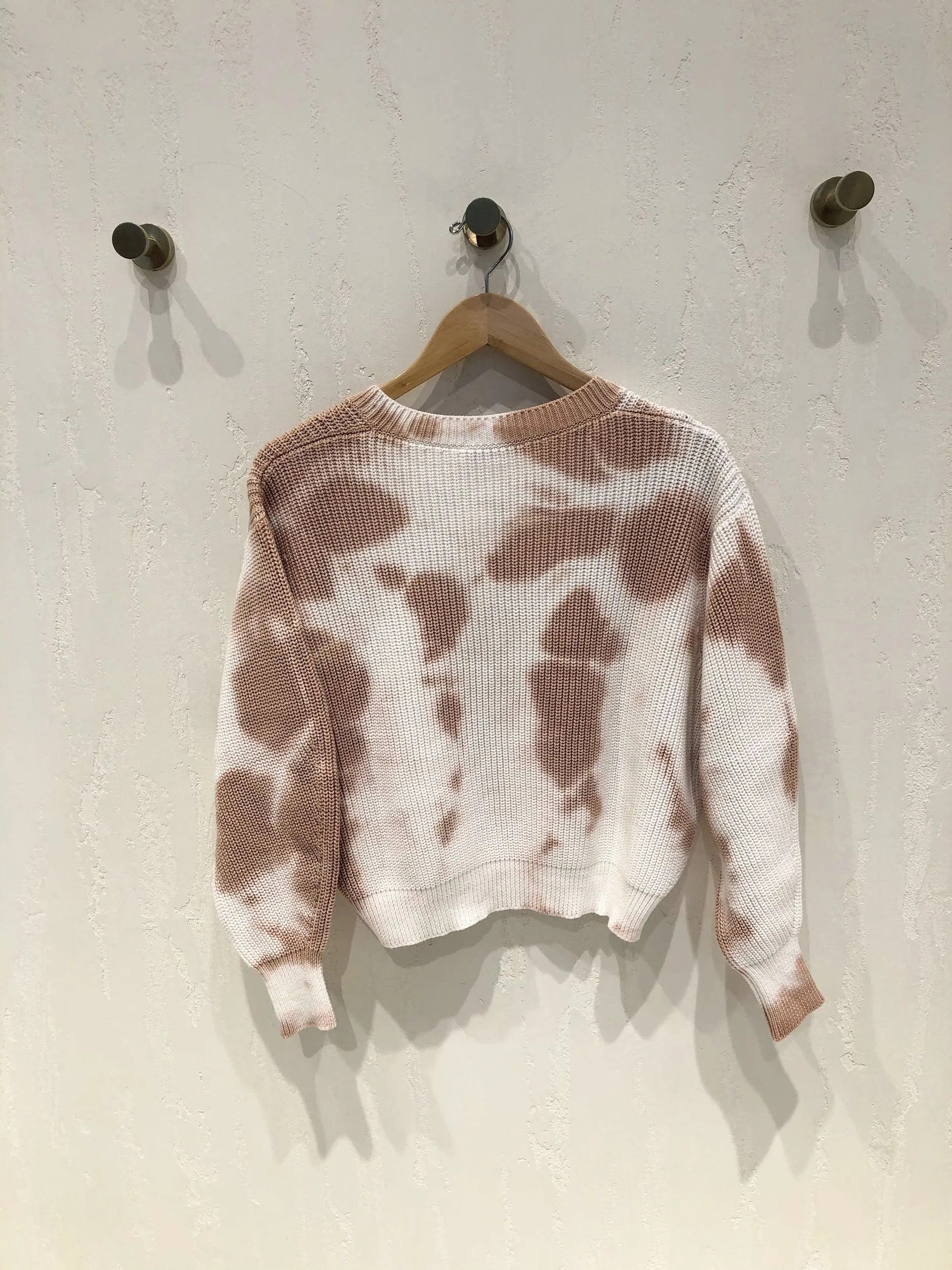 Tie Dye Cropped Knit