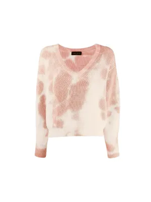 Tie Dye Cropped Knit