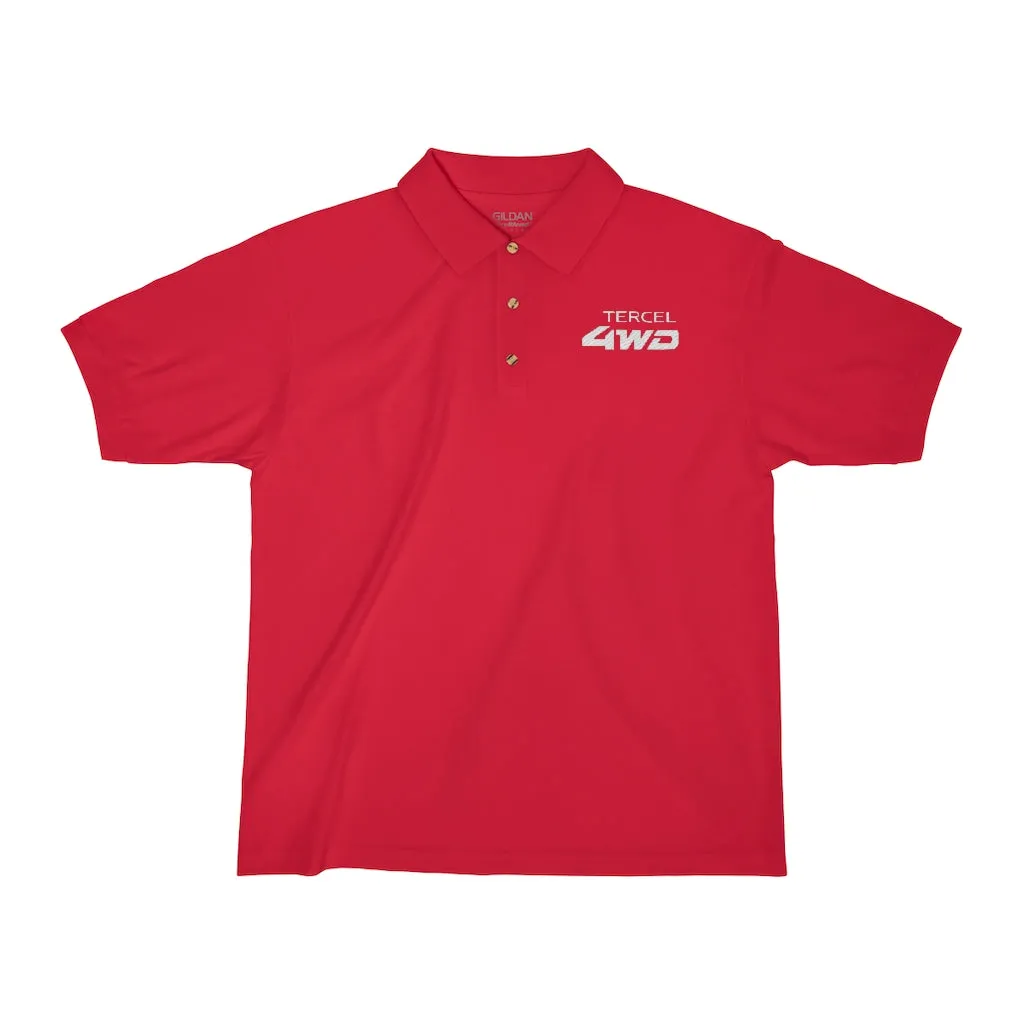 Toyota Tercel 4WD - Embroidered Polo Shirt by Reefmonkey