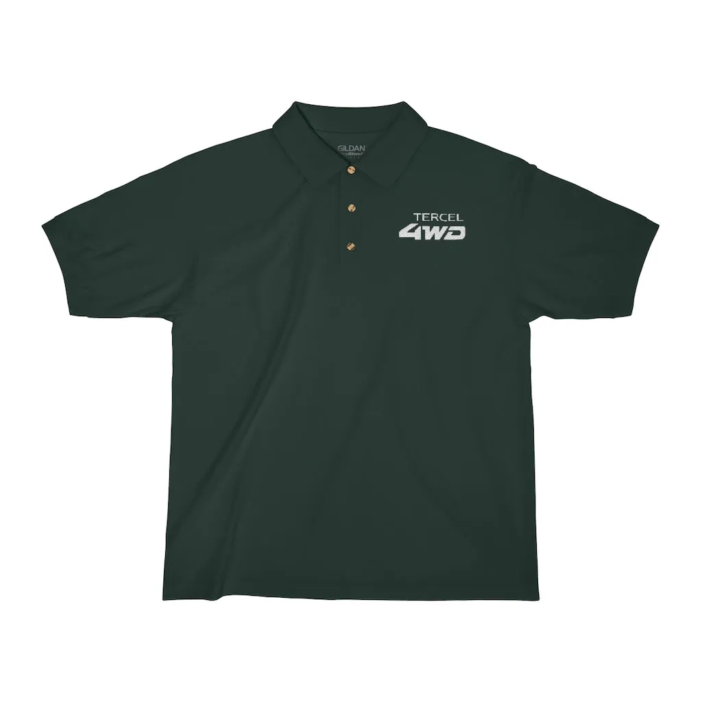 Toyota Tercel 4WD - Embroidered Polo Shirt by Reefmonkey