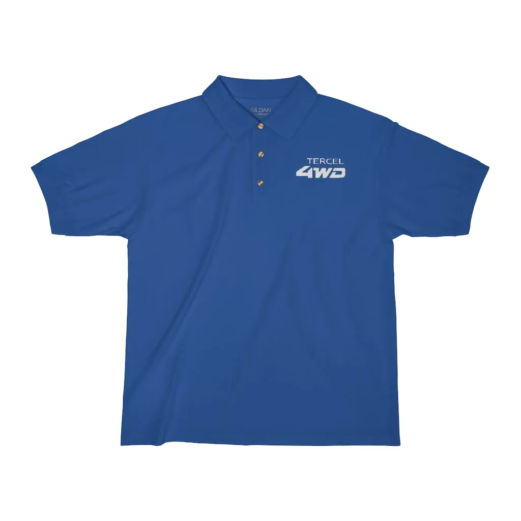 Toyota Tercel 4WD - Embroidered Polo Shirt by Reefmonkey