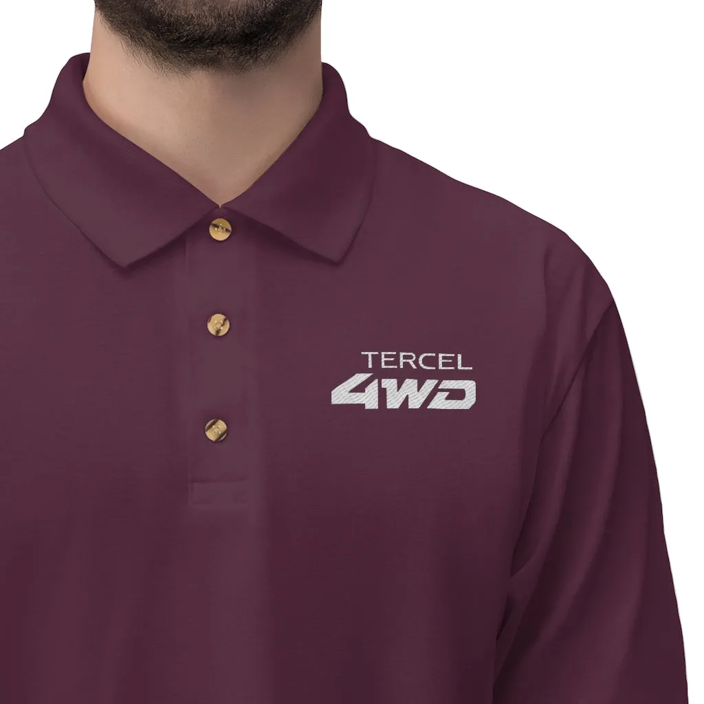 Toyota Tercel 4WD - Embroidered Polo Shirt by Reefmonkey