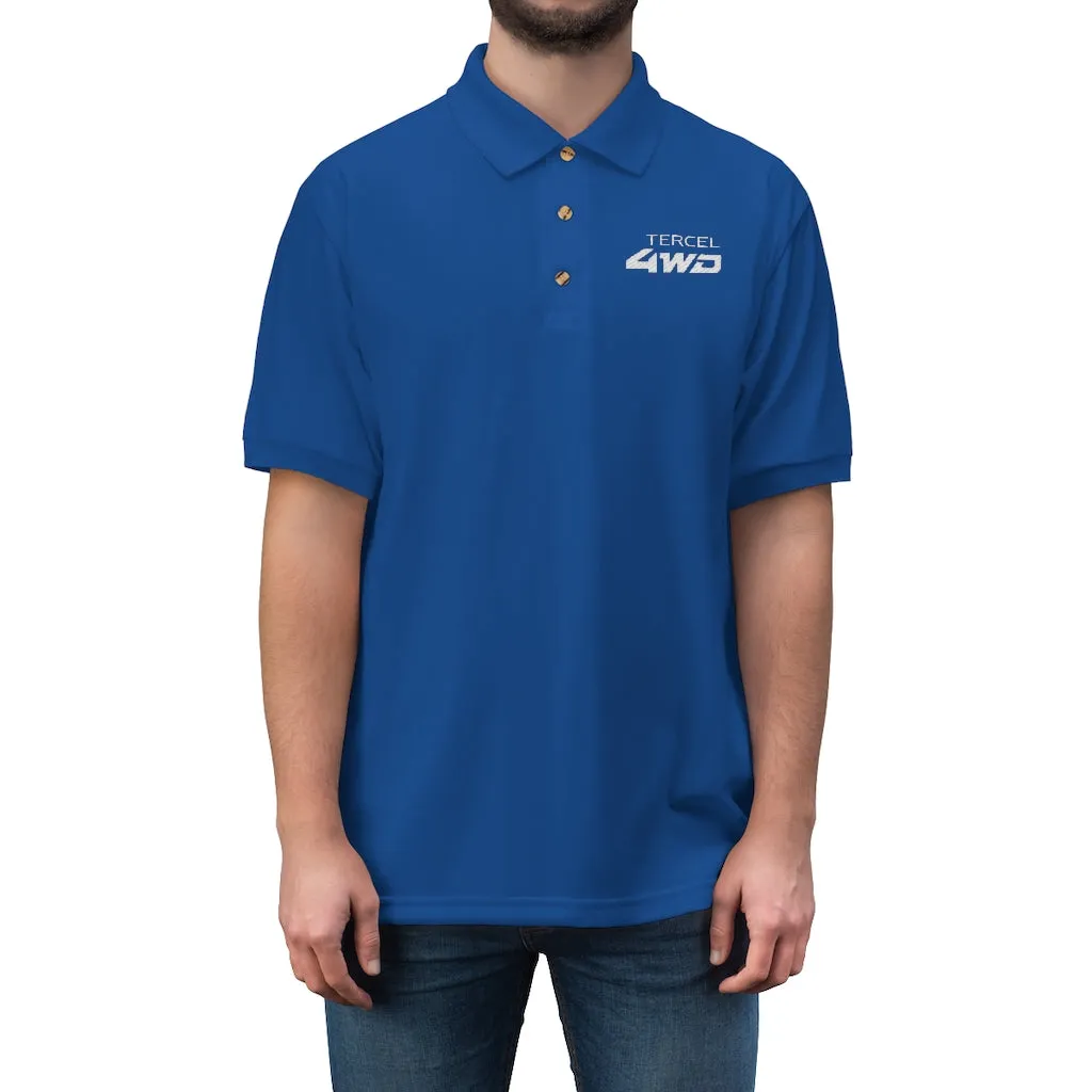 Toyota Tercel 4WD - Embroidered Polo Shirt by Reefmonkey