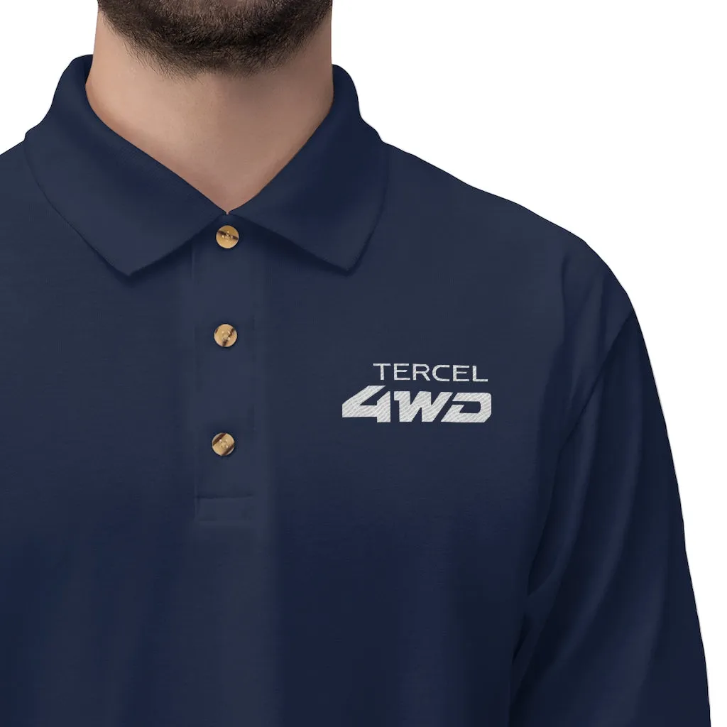 Toyota Tercel 4WD - Embroidered Polo Shirt by Reefmonkey