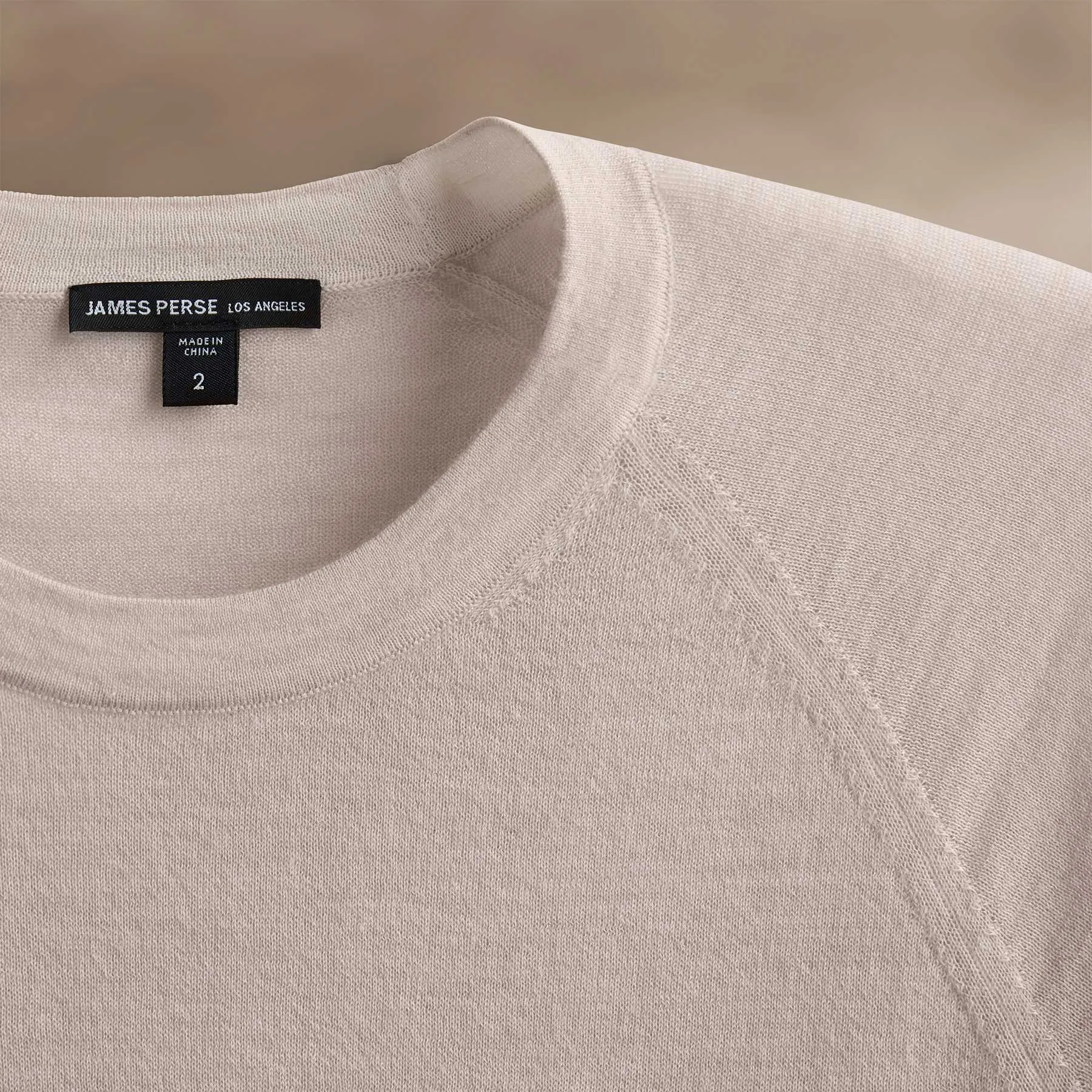 Ultrafine Cashmere Crew - Balsa
