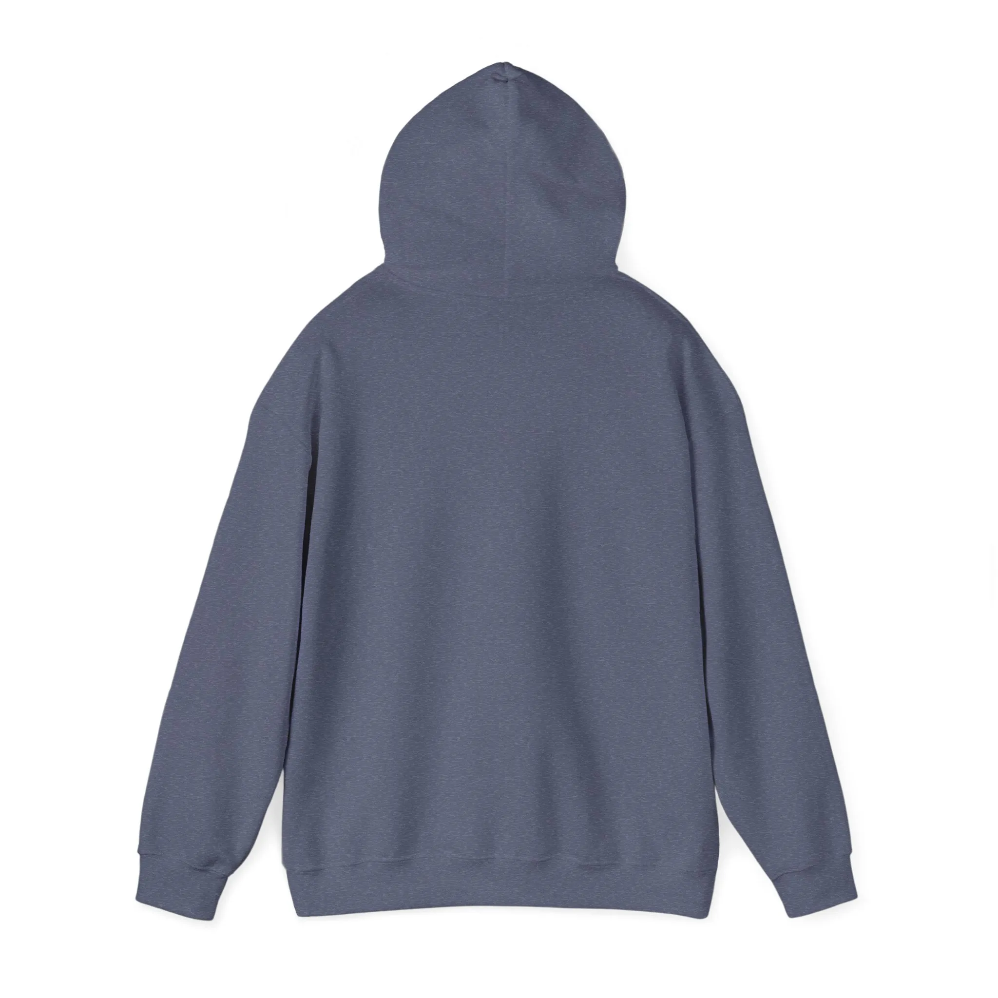 Unisex Heavy Blend™ Hooded Sweatshirt Basic Charcoal, Grey colors. Inside message of strength