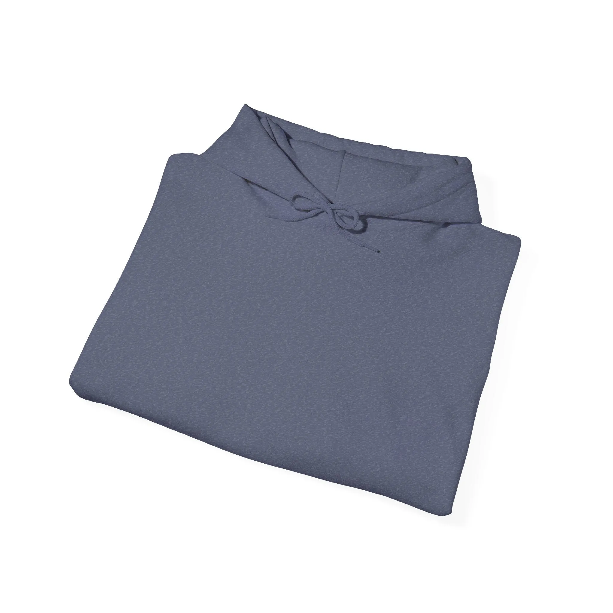 Unisex Heavy Blend™ Hooded Sweatshirt Basic Charcoal, Grey colors. Inside message of strength