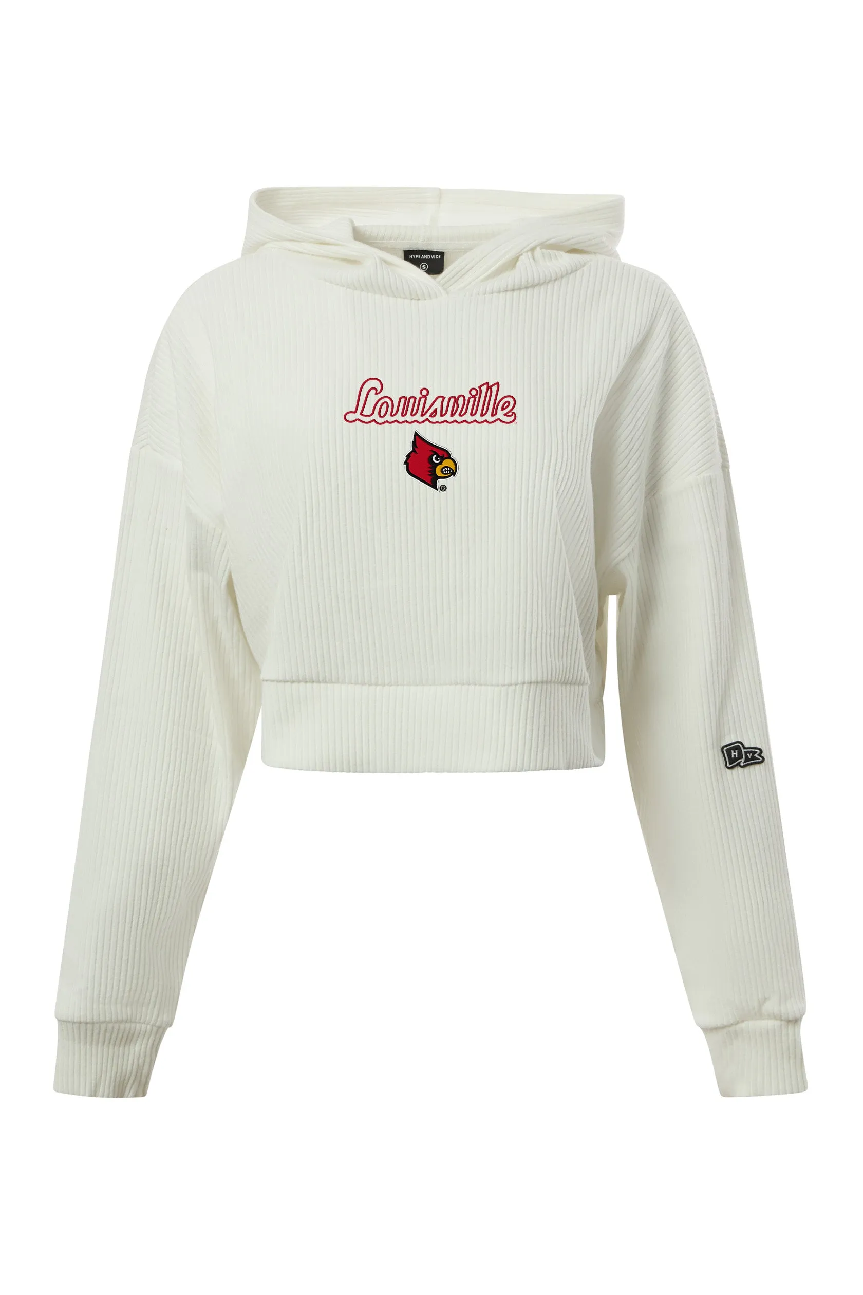 University of Louisville Warm-Up Cropped Hoodie