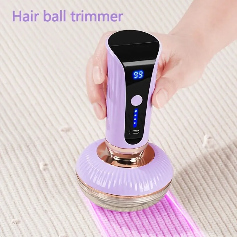 USB Rechargeable Fabric Shaver – 6-Blade Lint Remover for Clothes & Furniture