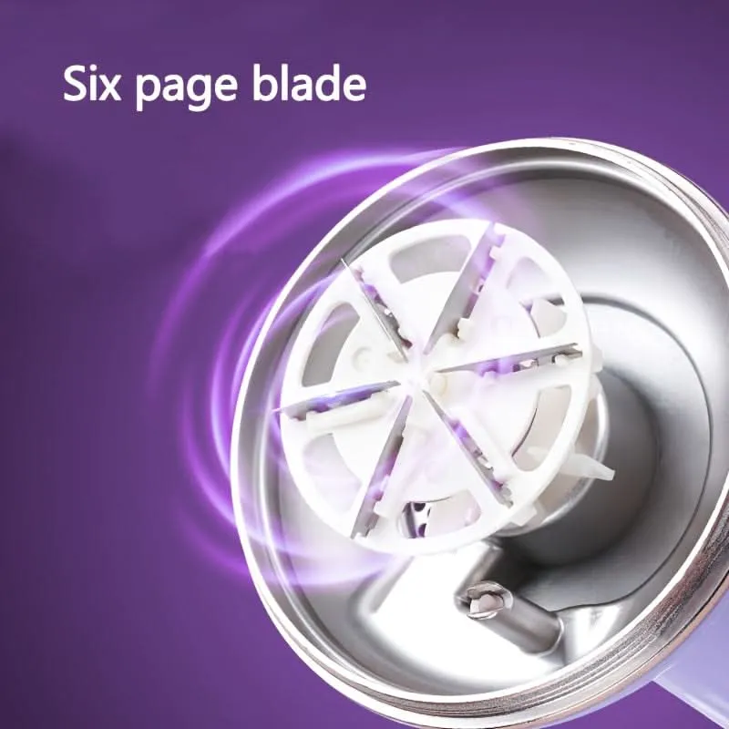 USB Rechargeable Fabric Shaver – 6-Blade Lint Remover for Clothes & Furniture