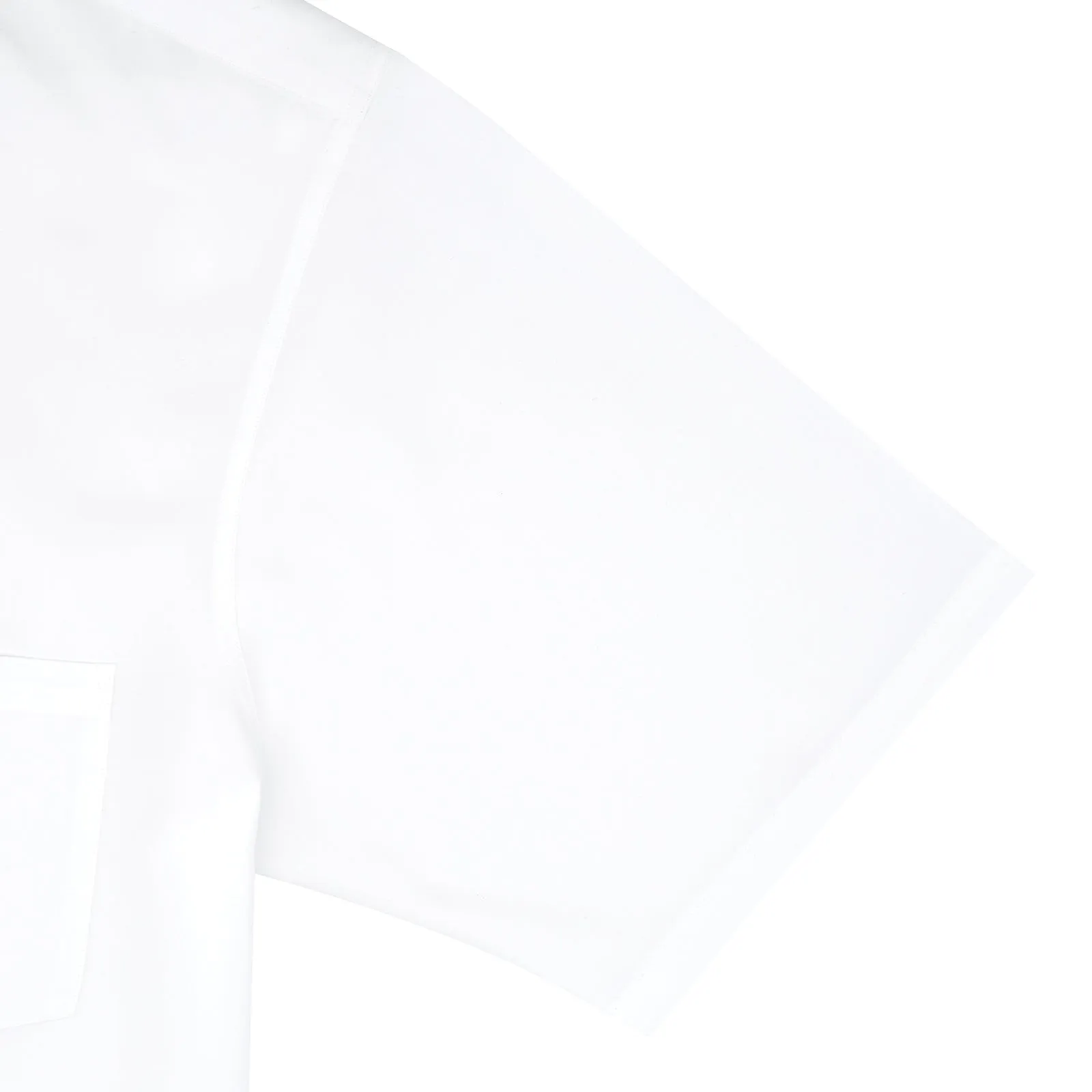 White Lyocell Hampton Open Collar Shirt
