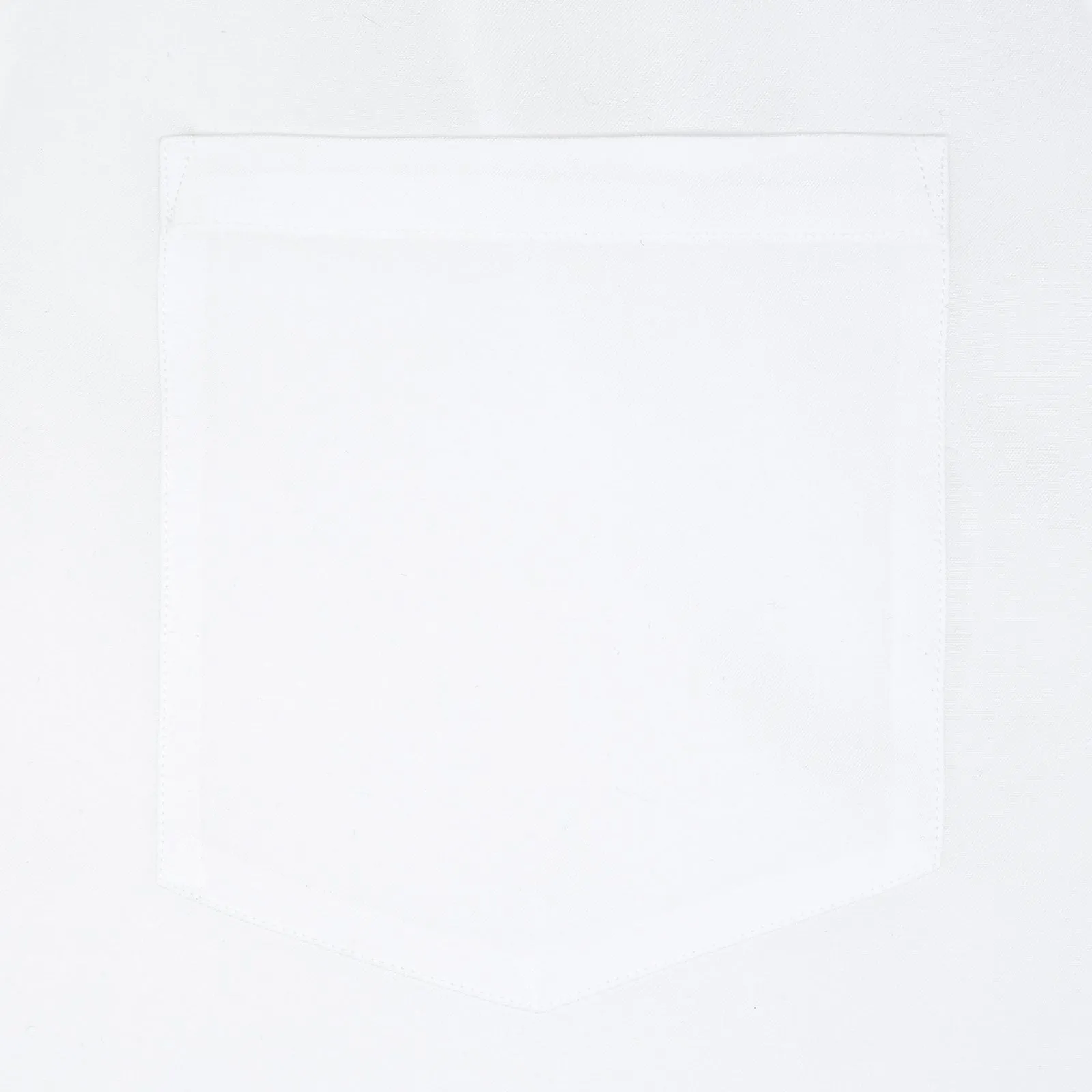White Lyocell Hampton Open Collar Shirt