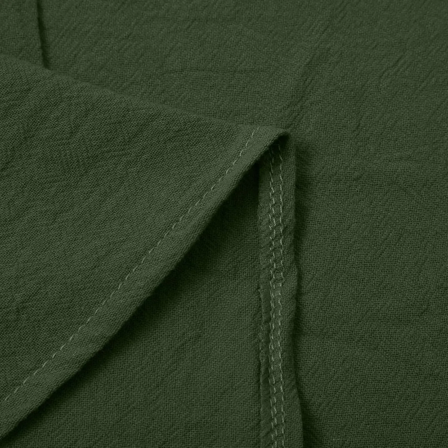 Women Short Sleeve Shirts Summer Linen Cotton Stand Button Shirts Minimalist Solid Loose Blouse Elegant Versatile Tops
