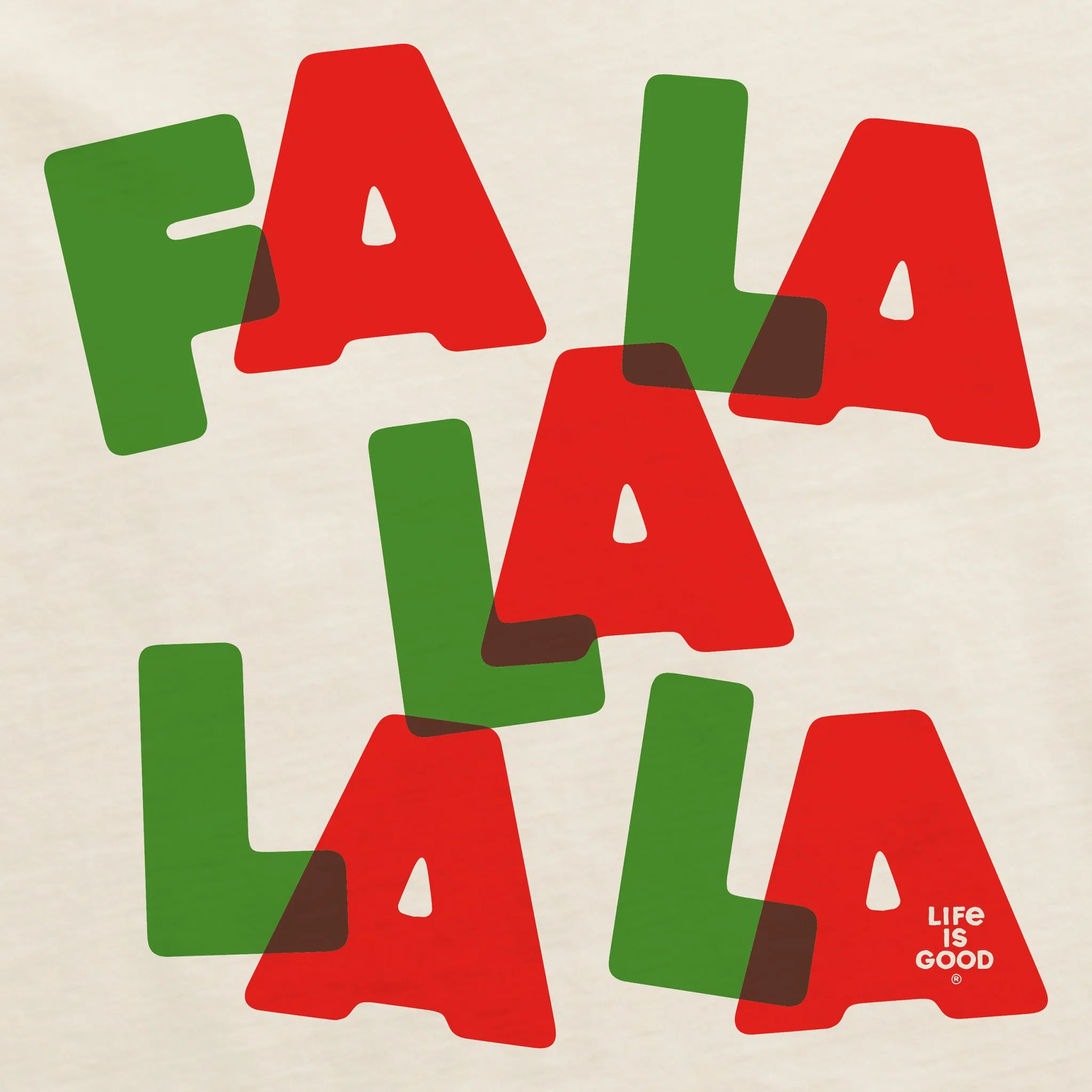 Women's Fa La La Short Sleeve Crusher Tee