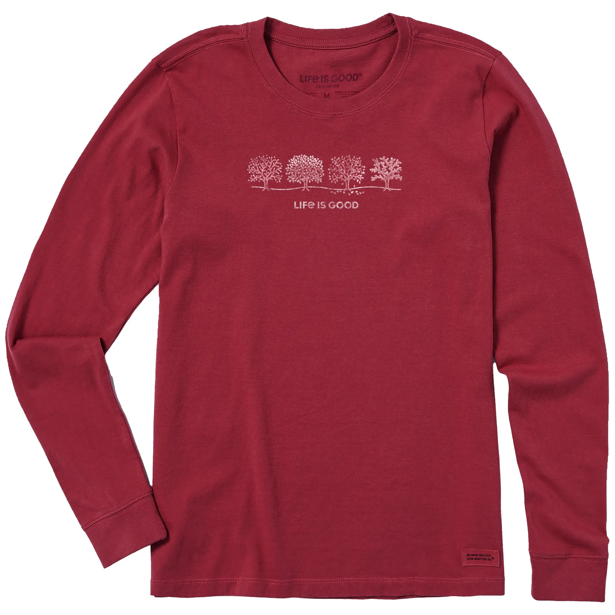 Women's Four Seasons Trees Long Sleeve Crusher Tee