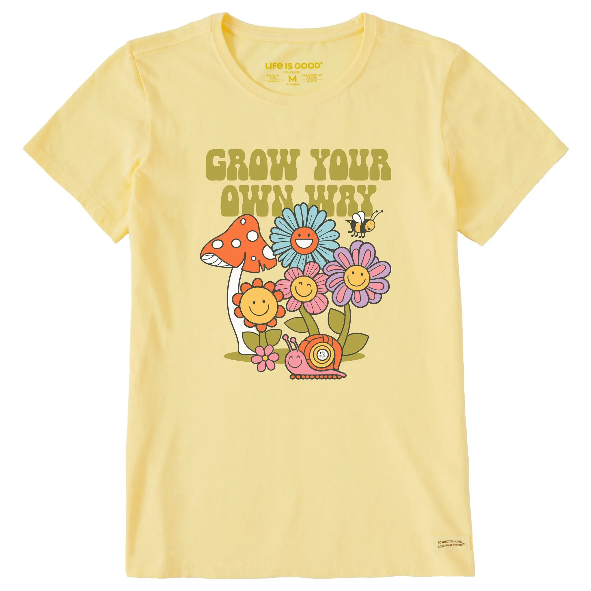 Women's Grow Your Own Way Garden Short Sleeve Tee