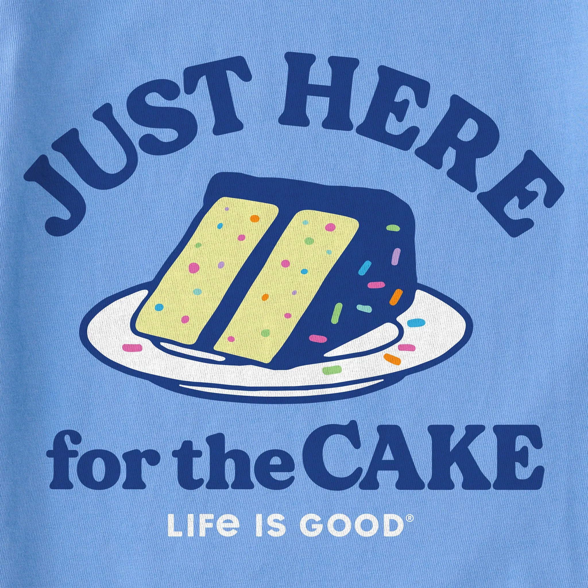 Women's Here for the Cake Short Sleeve Tee