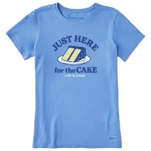Women's Here for the Cake Short Sleeve Tee