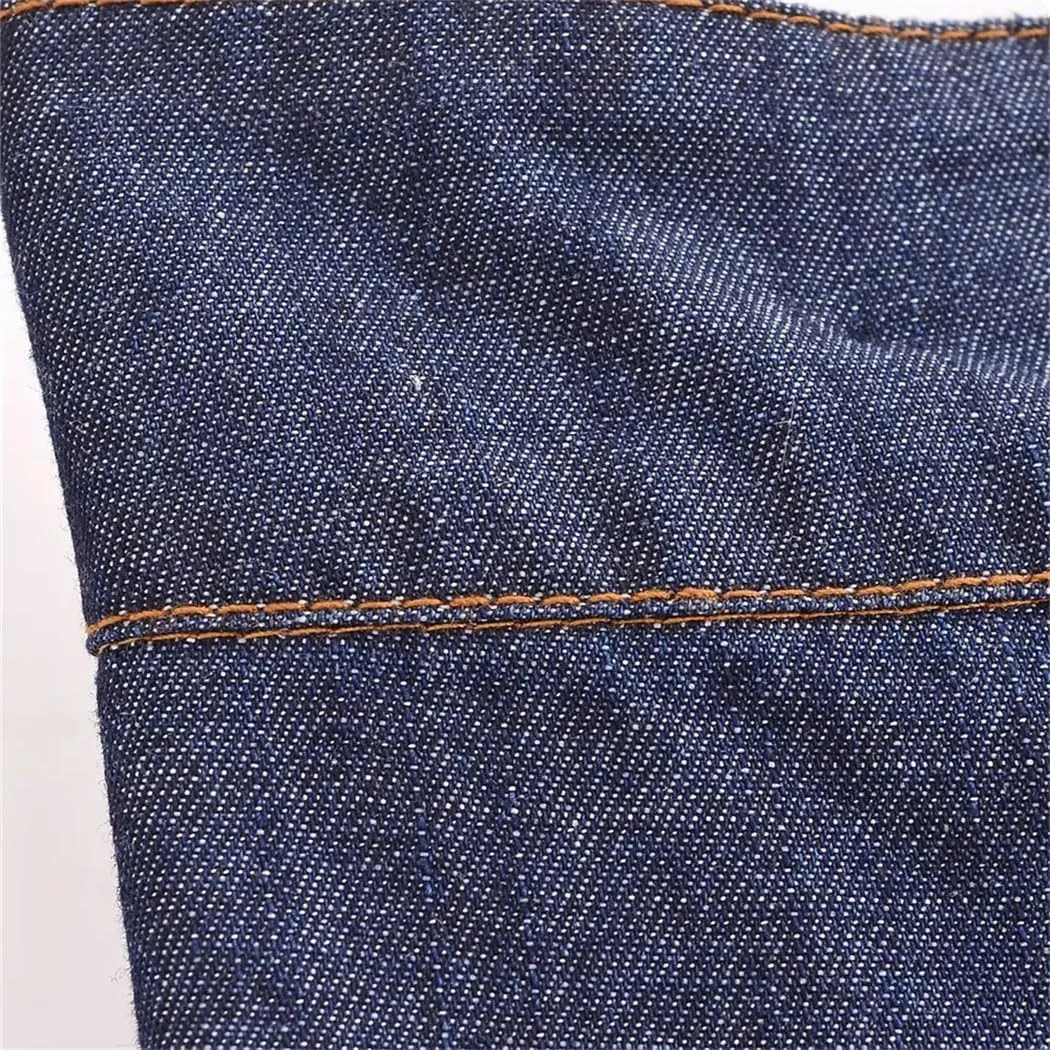 Women's High Waisted A-Line Denim Midi Skirt Summer Casual Office Elegant Jean Skirt