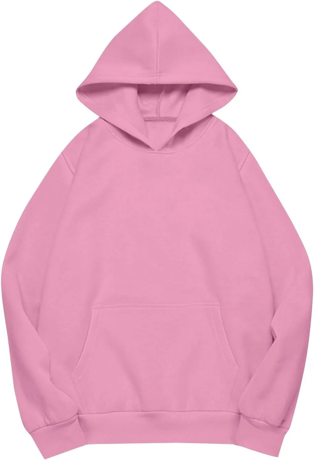 Womens Hoodies Pullover Fleece Lined Oversized Hooded Sweatshirts Teen Girls Sweaters Y2k Hoodie with Pockets