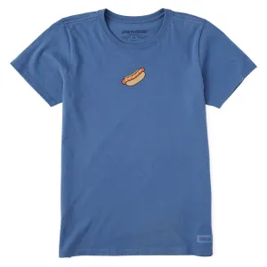 Women's Hot Dog Mini Short Sleeve Crusher Tee