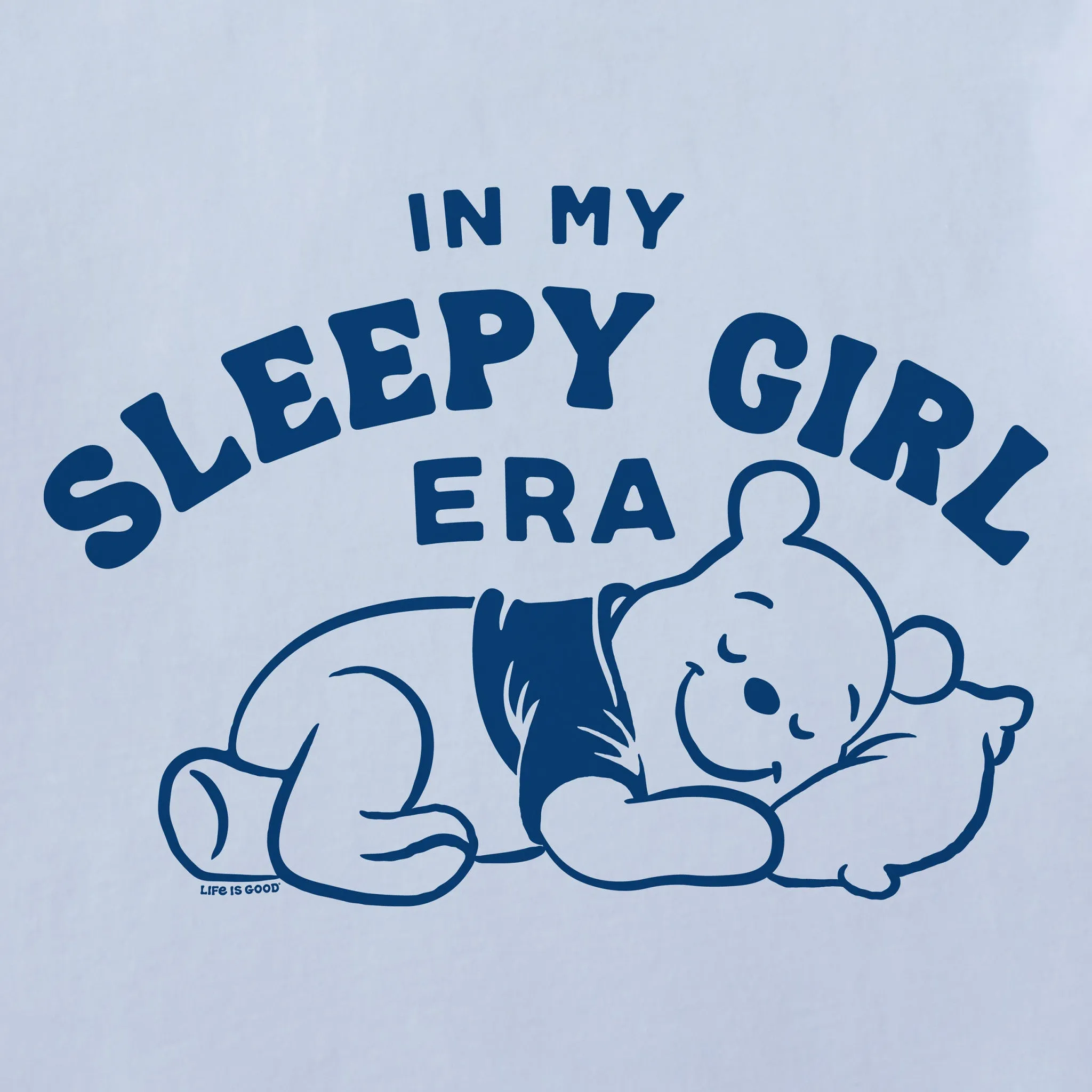 Women's In My Sleepy Girl Era Short Sleeve Crusher Tee