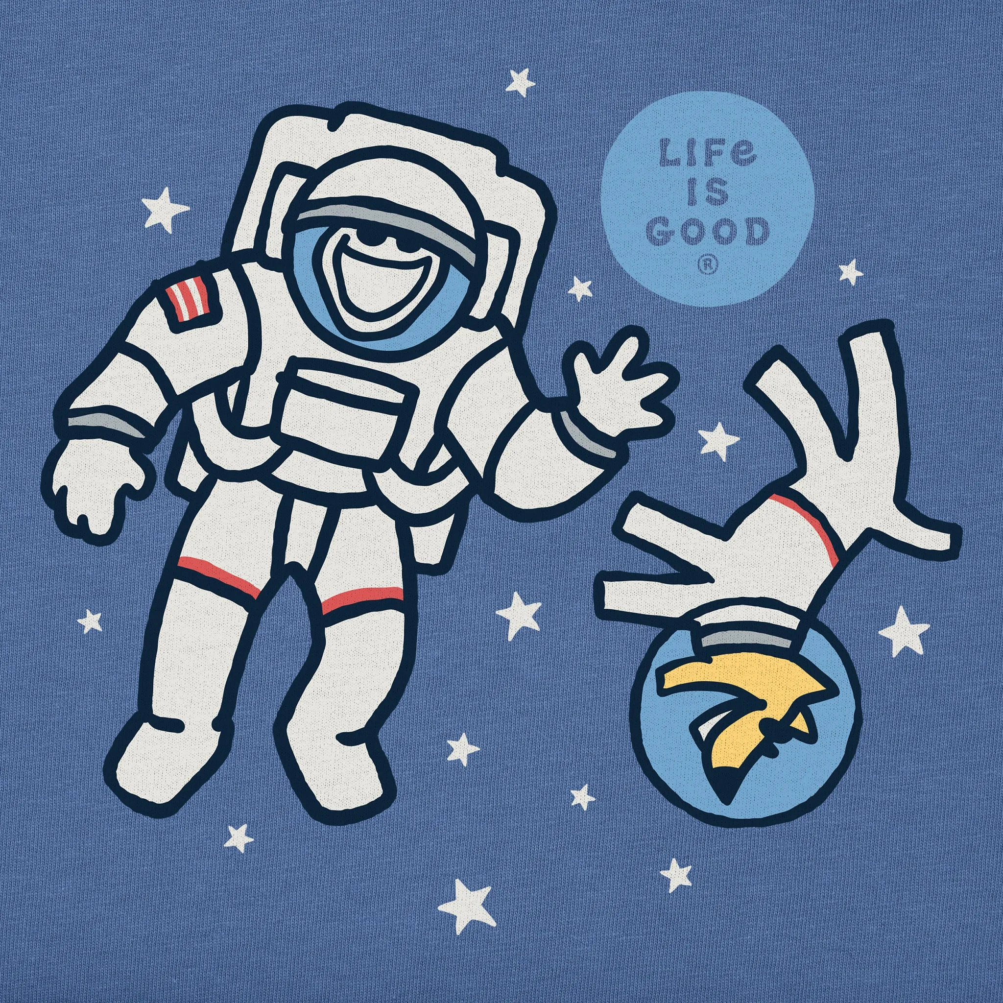 Women's Jake and Rocket in Space Short Sleeve Tee