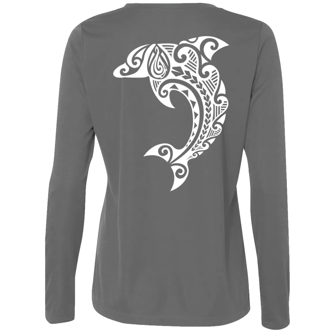 Women's Leaping Dolphin L/S Performance Tee