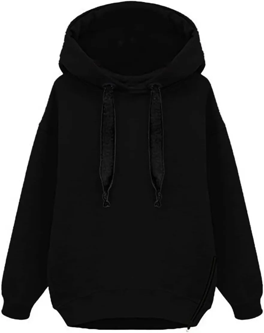 Womens Lightweight Hoodies Trendy 2024 Summer Basic Sweatshirts Tunic Pullover Tops with Drawstring Pockets