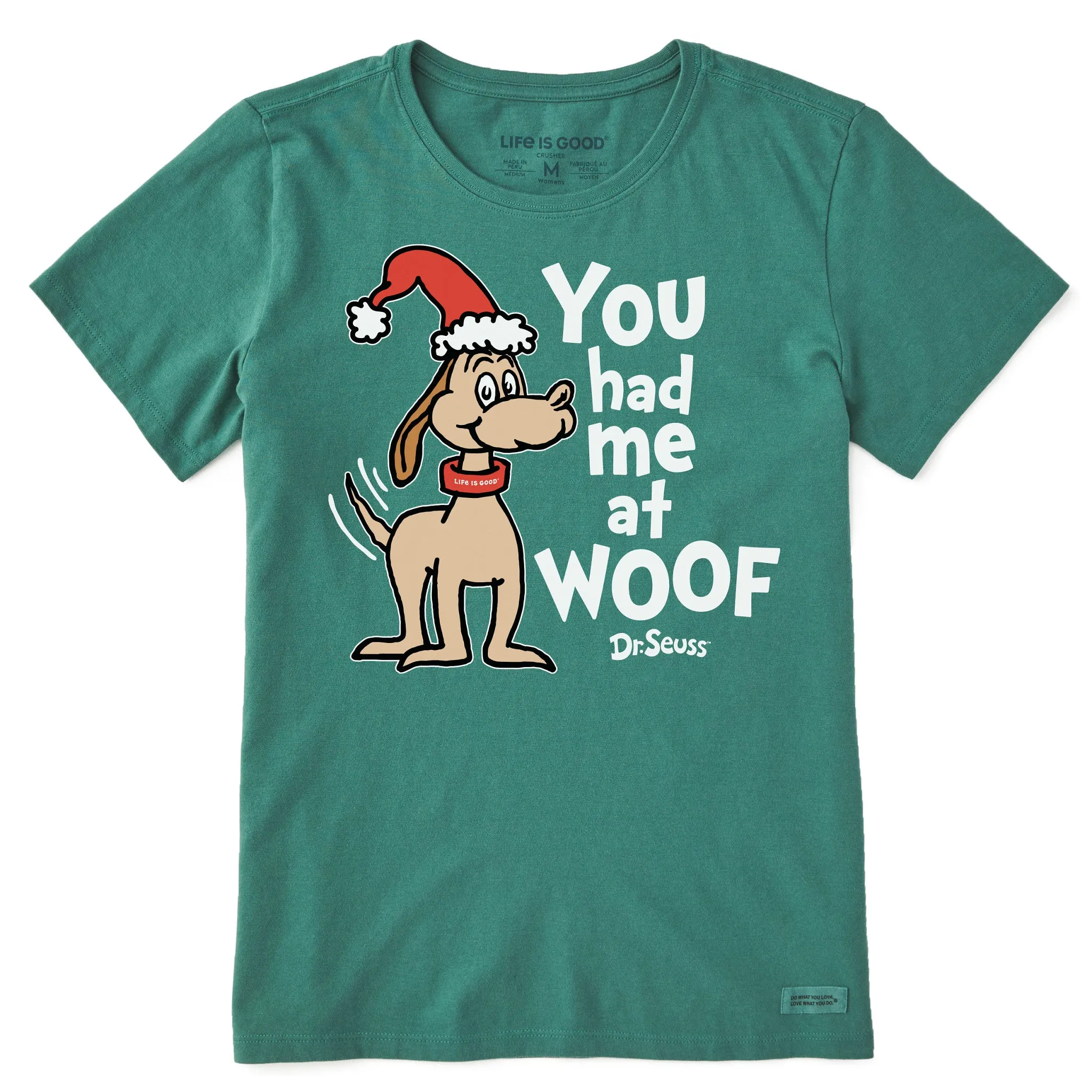 Women's Max You Had Me at Woof Short Sleeve Crusher Tee