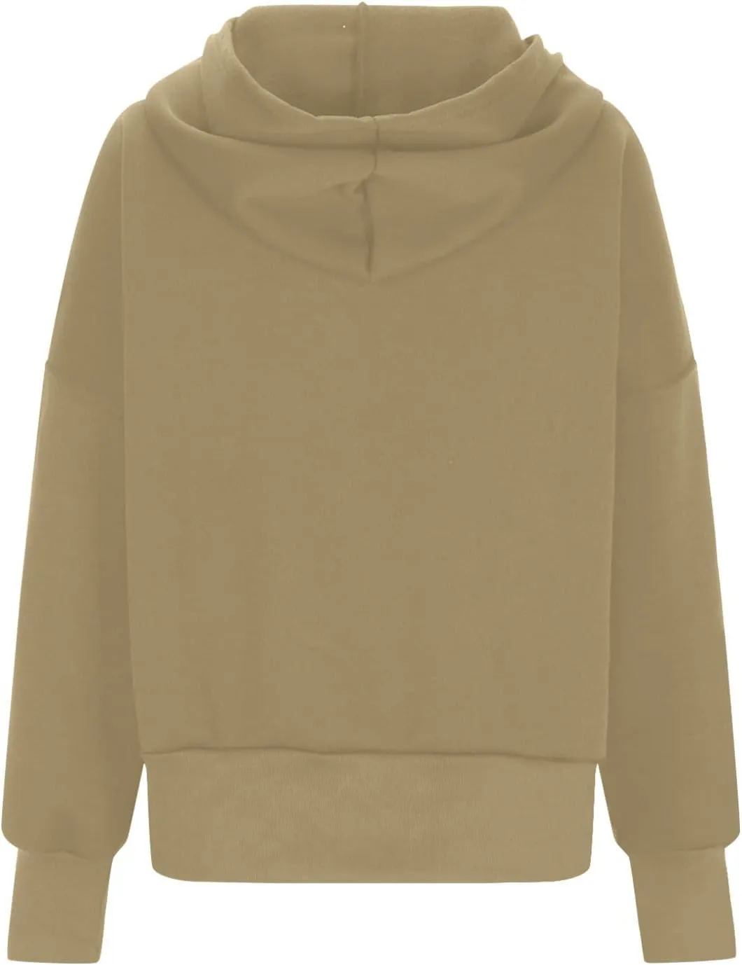 Women's Zip Up Hoodie 2024 Fall Fashion Oversized Sweatshirt Casual Long Sleeve Loose Athletic Jacket with Pockets
